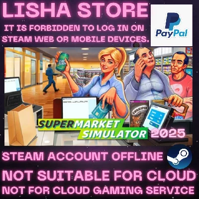 Supermarket Simulator Стим Оффлайн Paypal