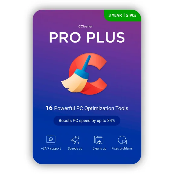 CCleaner Professional Plus 3 Years KEY GLOBAL