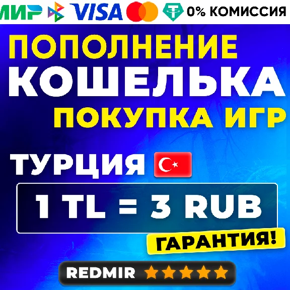 WALLET TOP-UP - GAMES PURCHASE - PS STORE TURKEY