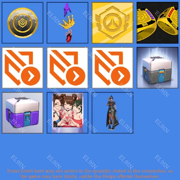 🌟Overwatch 2📈Twitch Drops👾11 items + 🎁