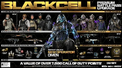 ⚡GLOBAL KEY / COD BO 6 / Blackcell Season 4⚡