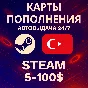 🚀AUTO 24/7 | Steam Turkey | 5-100 USD💸