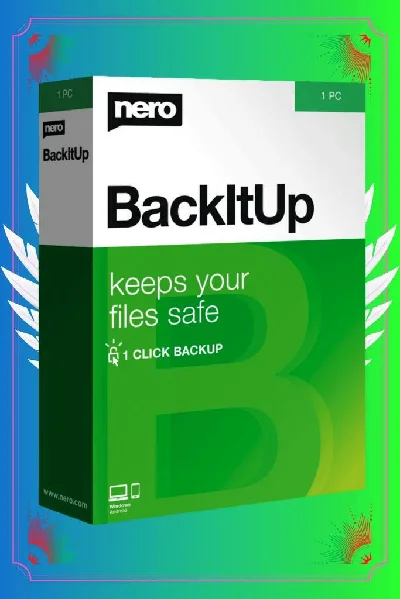 🤖 Nero BackItUp Pro 2025 🔑 1 Year Activation Code 🚀