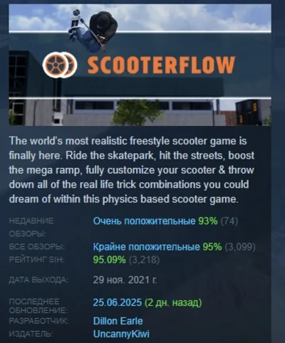ScooterFlow 💎 STEAM GIFT RU