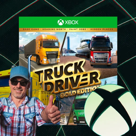 Truck Driver Gold Editio Xbox Series XS BUY ANY ACCOUNT