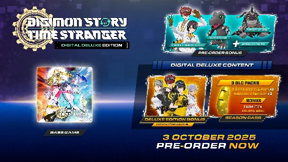 🟢🔥DIGIMON STORY TIME STRANGER DELUXE EDITION XBOX KEY