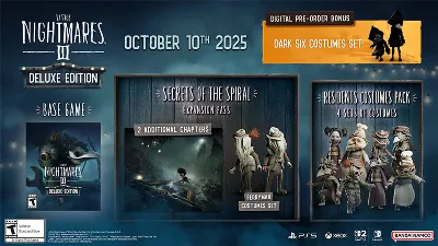 🟢🔥LITTLE NIGHTMARES III DELUXE ED XBOX ONE/X|S КЛЮЧ