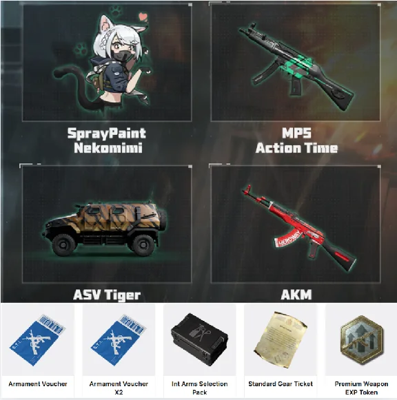 Delta Force: Hawk Ops S5 9 items Twitch Drop
