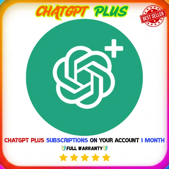 ChatGPT Plus Subscriptions on YOUR ACCOUNT 1 Month