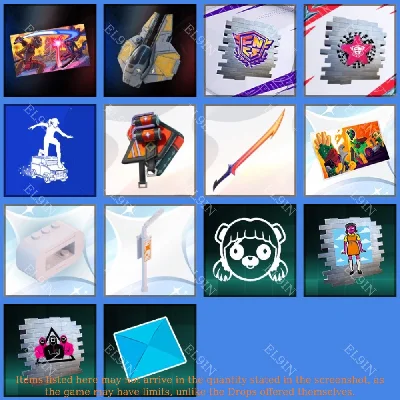 💎Fortnite🎉Twitch Drops📢14 items + 🎁