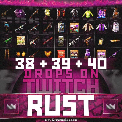 💎RUST ITEMS│TWITCH DROPS│ROUND 38+39+40│33 SKINS