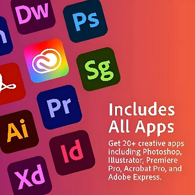 ADOBE CREATIVE CLOUD 1/3 MONTHS KEY🔑GLOBAL/AUTO