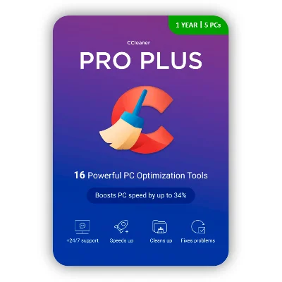 CCleaner Professional Plus 2025 KEY 1 Year
