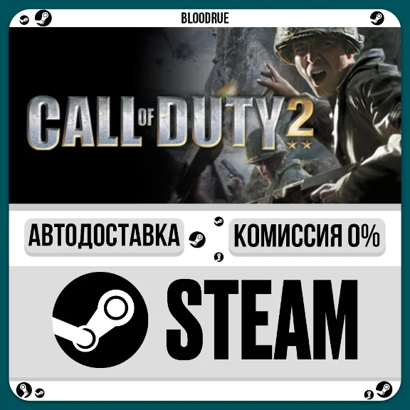 Call of Duty 2⚡️🎁STEAM•RU💳0% АВТО