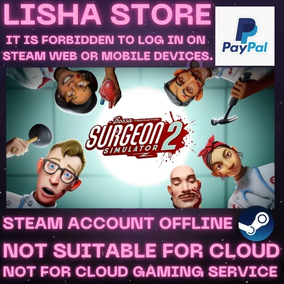 Surgeon Simulator 2 Steam Offline For 90 days