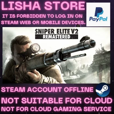Sniper Elite V2+Remastered Steam Offline For 90 days