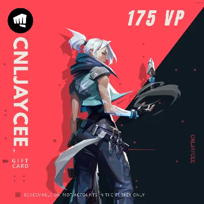 ⭐️ 175 VP - Valorant Points (Official KEY) - Turkey
