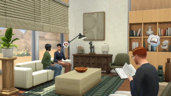 ⭐ The Sims 4 - Refined Living Room Kit DLC PC EA App Ke