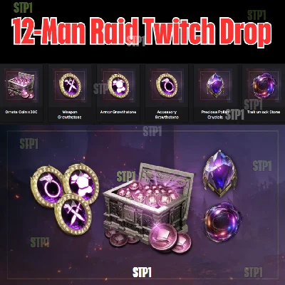 Throne and Liberty 6 items🎁12-Man Raid Twitch Drop