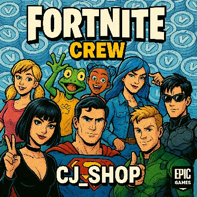 FORTNITE CREW | ОТРЯД ФОРТНАЙТ | Epic Games | 1000 вб