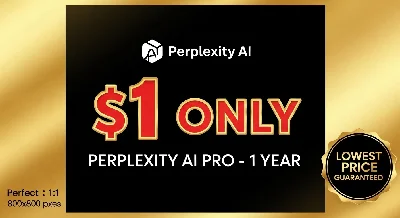 Perplexity AI Pro 1 Year Code | $1.25 LOWEST PRICE