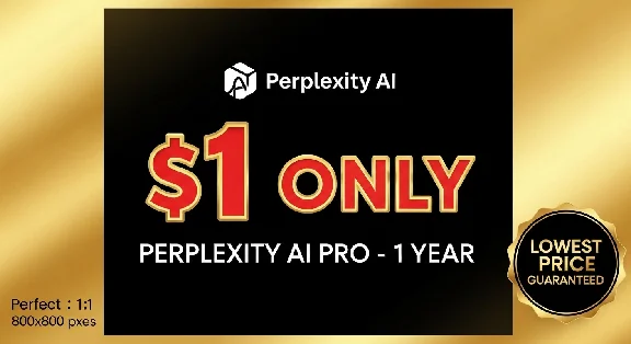 Perplexity AI Pro 1 Year Code | $1.25 LOWEST PRICE