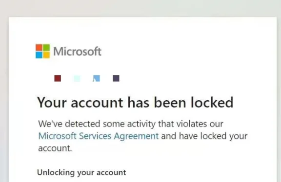 Unlock account Microsoft / XBOX via SMS / OTP