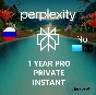 Perplexity Pro AI 1 Year Private No VPN No CC +auto