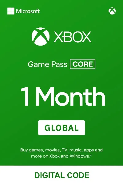 😍Xbox Game Pass Core 1 Month  🔑 GLOBAL