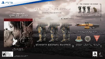 DEATH STRANDING 2: ON THE BEACH. Deluxe (PS5) | OFFLINE