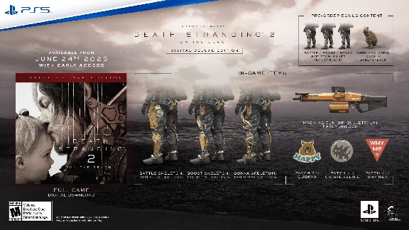 DEATH STRANDING 2: ON THE BEACH. Deluxe (PS5) | OFFLINE