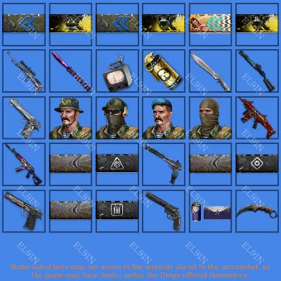 🎁Warface⚡Twitch Drops🏅30 items + 🎁