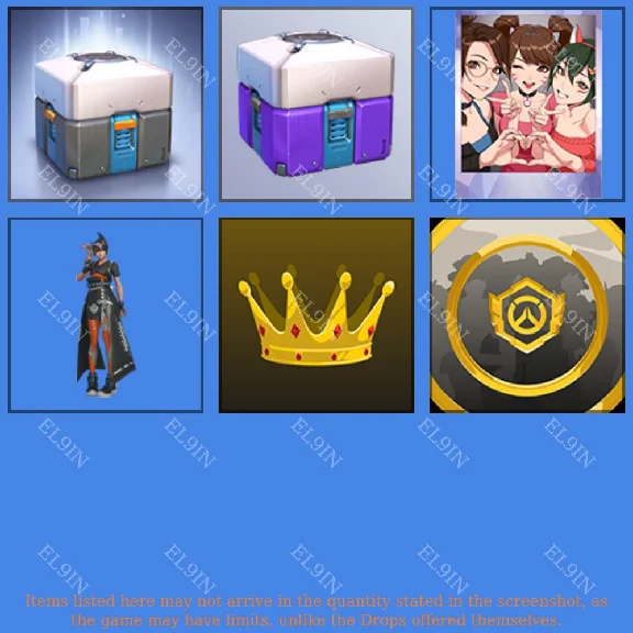 🎮Overwatch 2💡Twitch Drops🌌8 items + 🎁
