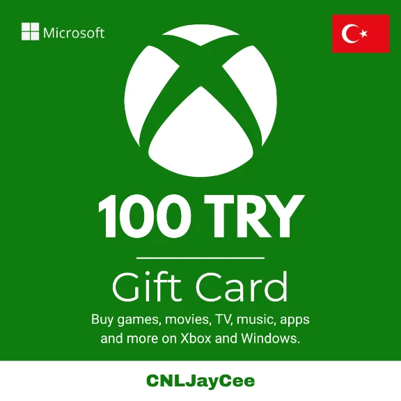 24/7 АВТО | Xbox 100 TRY (подарочная карта)