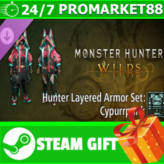 ⭐️ Monster Hunter Wilds Hunter Layered Armor Set Cypurr