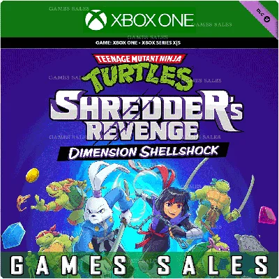 TMNT SHREDDER´S REVENGE❤️DIMENSION SHELLSHOCK🔑XBOX✅KEY