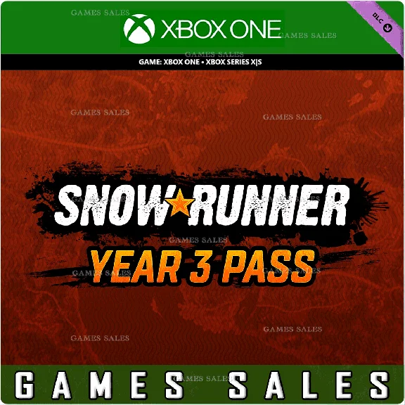✅❤️SNOWRUNNER - YEAR 3 PASS DLC❤️XBOX ONE|XS🔑KEY✅