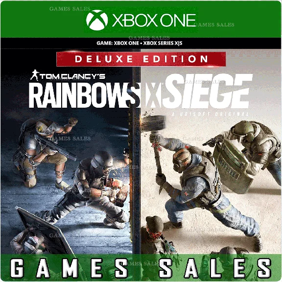 ✅TOM CLANCY´S RAINBOW SIX SIEGE DELUXE EDITION✅XBOX✅KEY