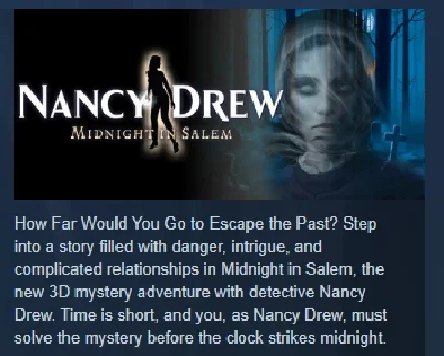 Nancy Drew: Midnight in Salem 💎 STEAM GIFT RUSSIA