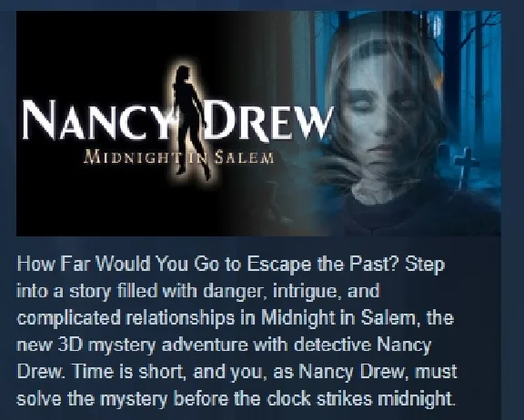 Nancy Drew: Midnight in Salem 💎 STEAM GIFT RUSSIA