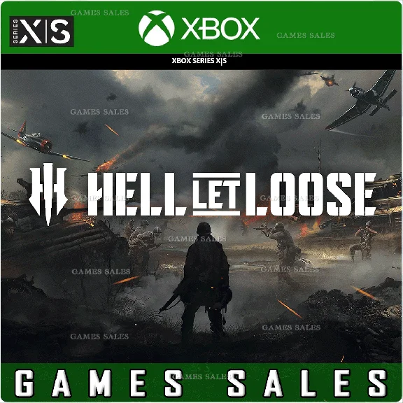 ✅❤️HELL LET LOOSE❤️XBOX SERIES X|S🔑KEY✅