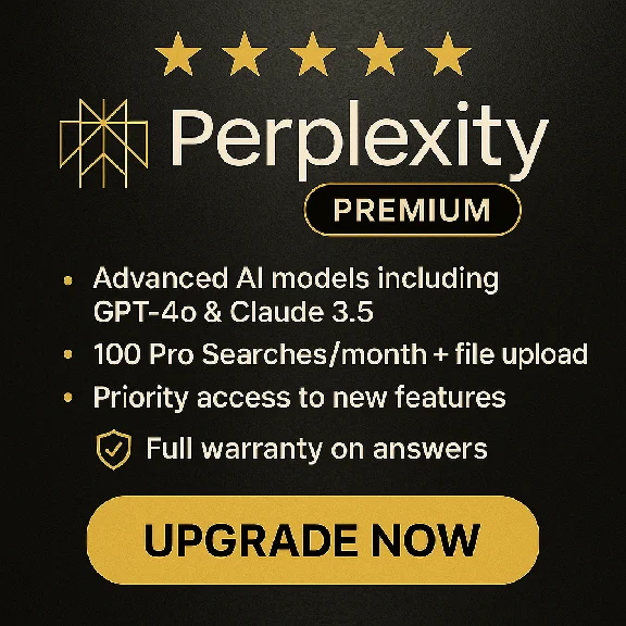 Perplexity AI Pro 1 год МГНОВЕННО | Без VPN/Без карт