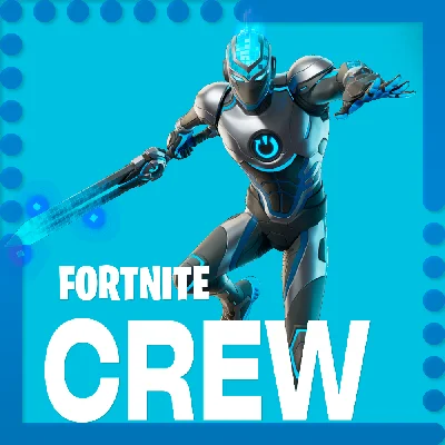 ПОДПИСКА FORTNITE CREW (ОТРЯД) + БОЕВОЙ ПРОПУСК + 1000