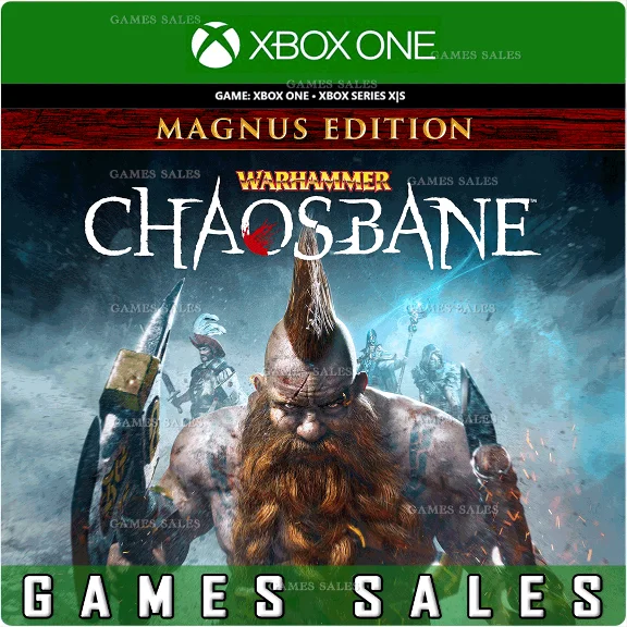 ✅❤️WARHAMMER CHAOSBANE MAGNUS EDITION❤️XBOX🔑KEY