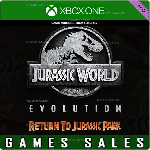 ✅JURASSIC WORLD EVOLUTION: RETURN TO JURASSIC PARK✅XBOX
