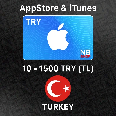 ❇️ Карта пополнения 🇹🇷 Apple iTunes 10 - 1500 TRY(TL)