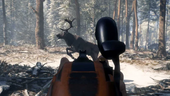 ✅THEHUNTER CALL OF THE WILD SMOKING BARRELS WEAPON✅XBOX