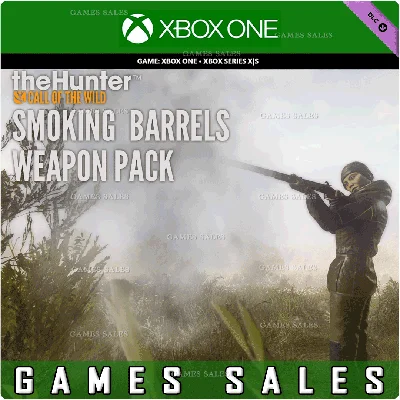 ✅THEHUNTER CALL OF THE WILD SMOKING BARRELS WEAPON✅XBOX