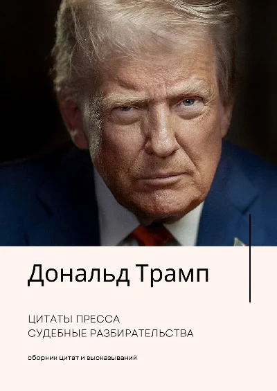 Дональд Трамп. Цитаты Пресса Судебные разбирательства