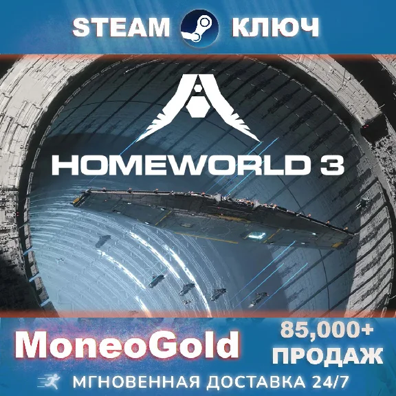 ✅ HOMEWORLD 3 STEAM GLOBAL RU Key 🔑 Comission 0%💳